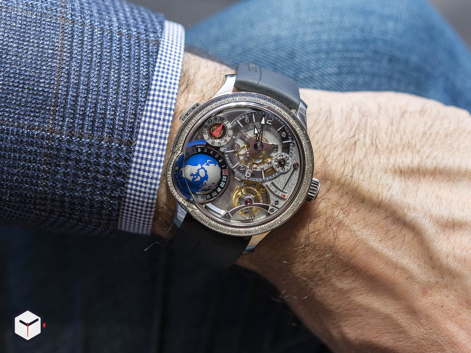 Greubel forsey gmt earth outlet