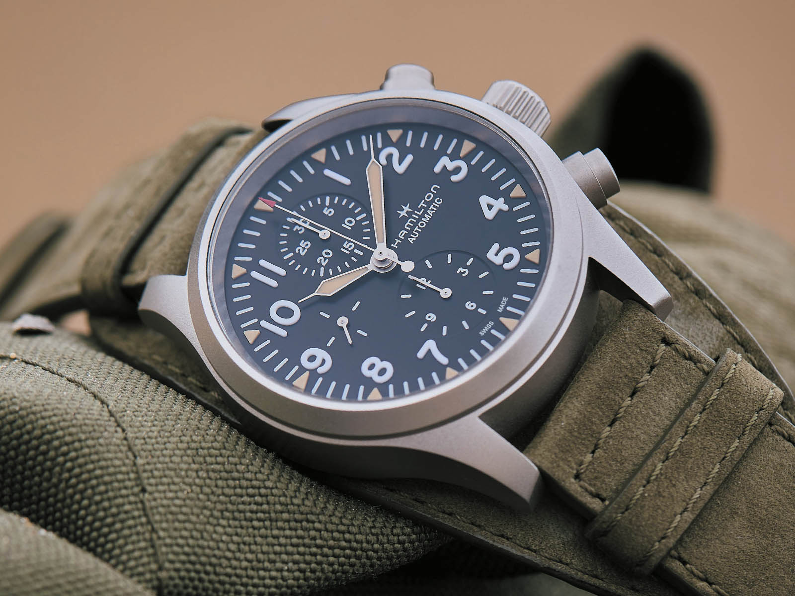 Hamilton field auto chrono hotsell