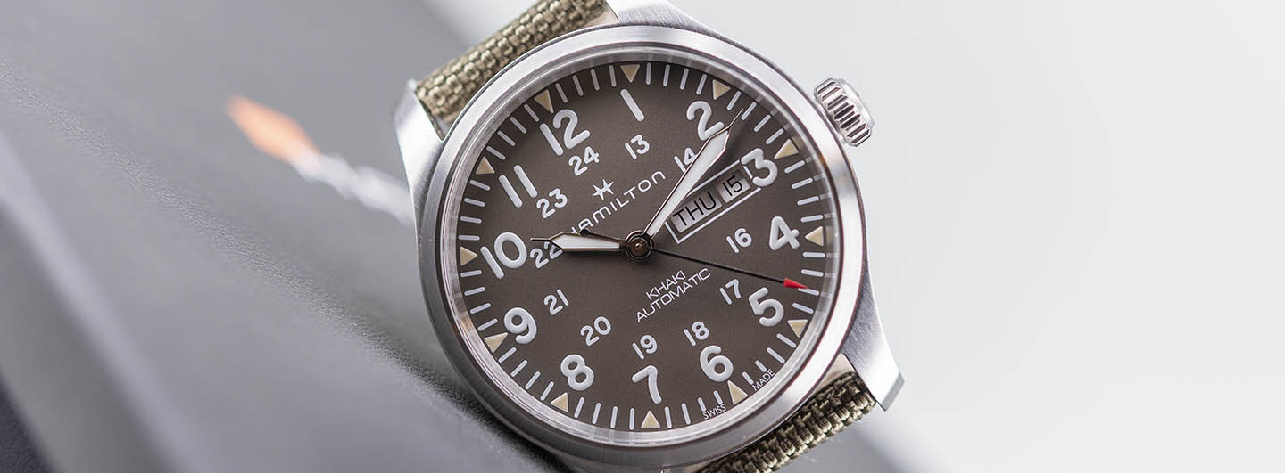 Khaki field on sale day date auto
