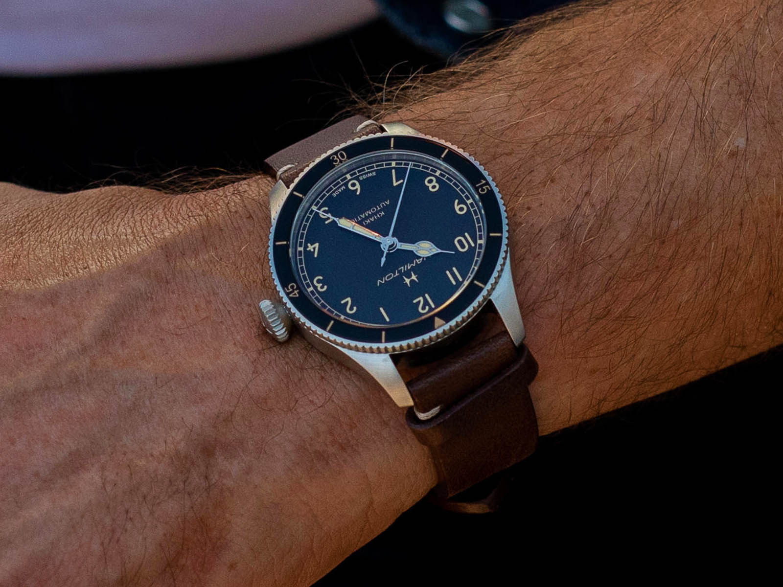 Khaki Pilot Pioneer Hamilton Review
