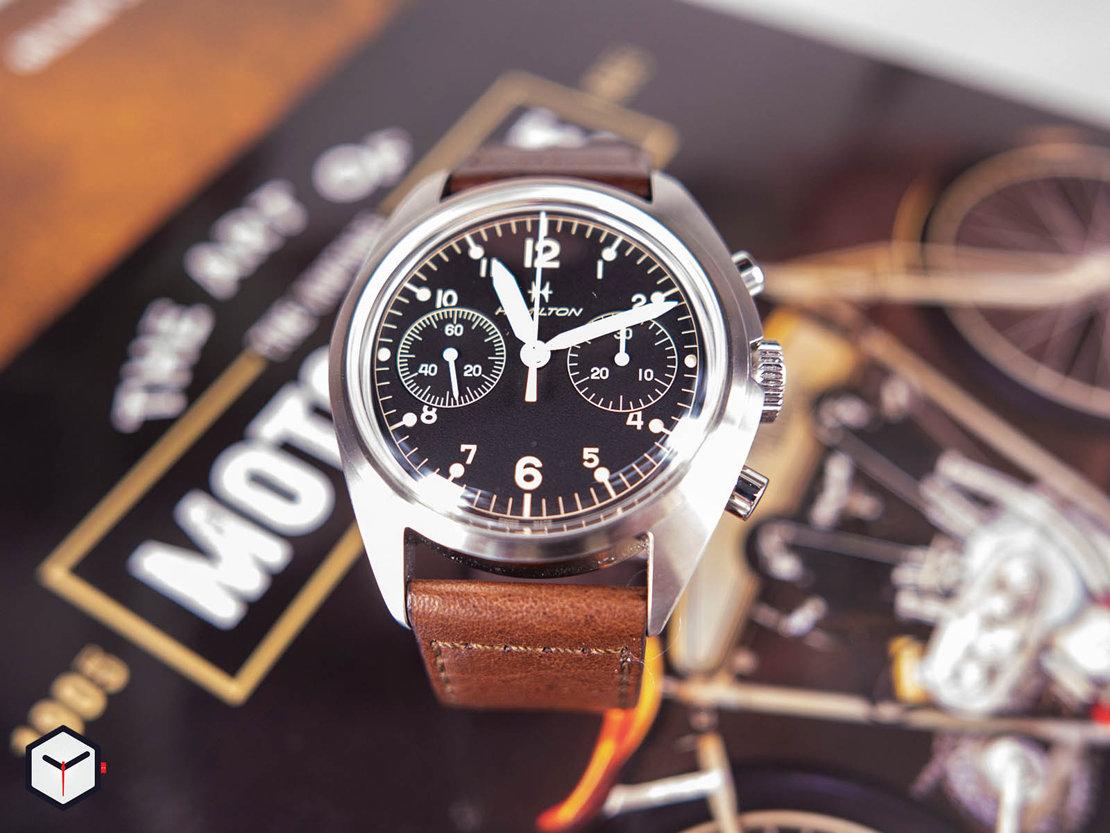 Hamilton Ref. H76409530 Khaki Pilot Pioneer Chronograph