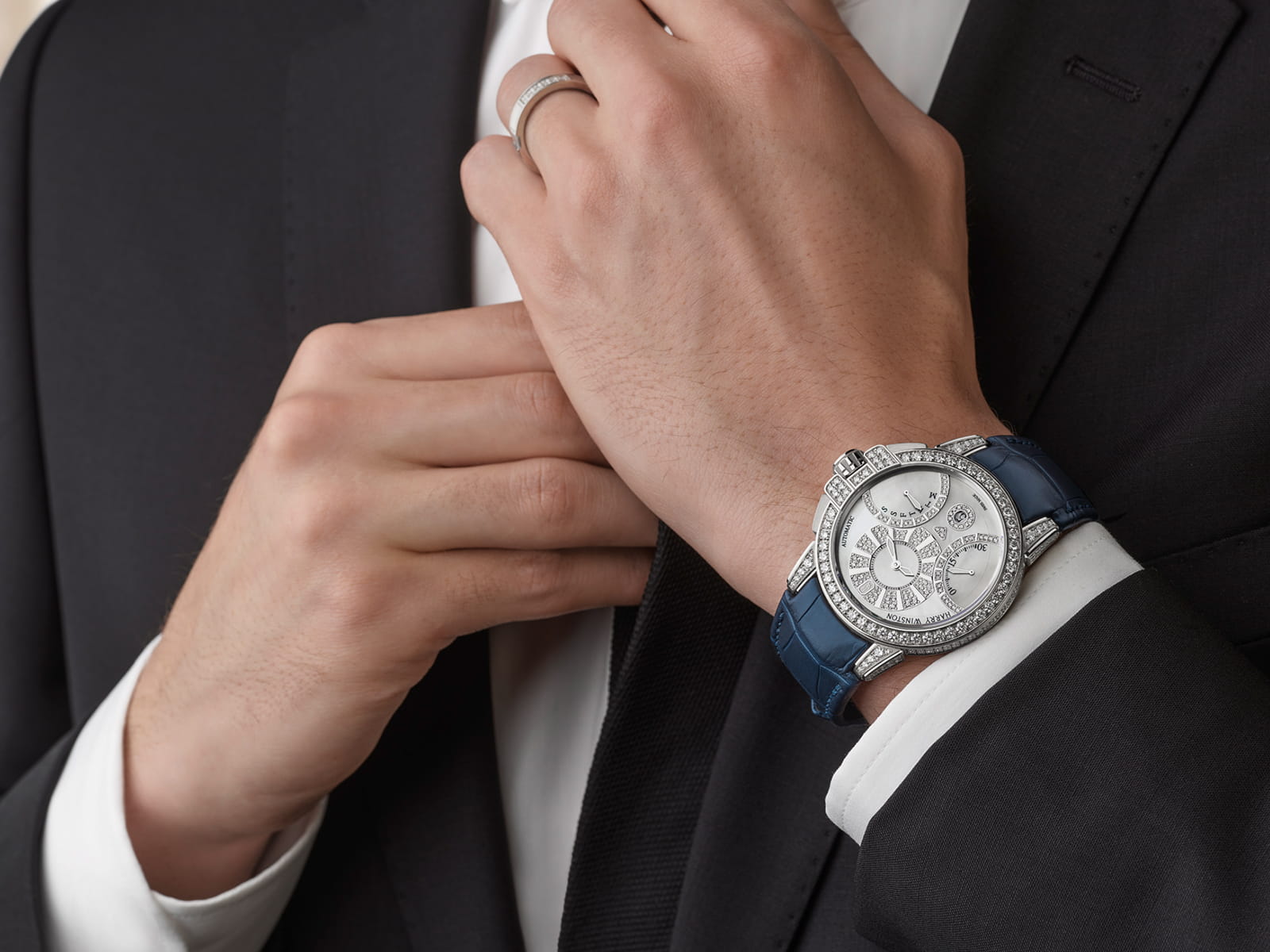 Harry winston ocean triple retrograde chronograph clearance