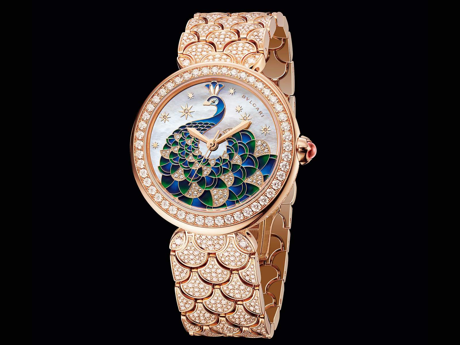 LVMH Ladies: Hublot Big Bang One-Click 33mm & Rainbow, And Bulgari Diva's  Dream