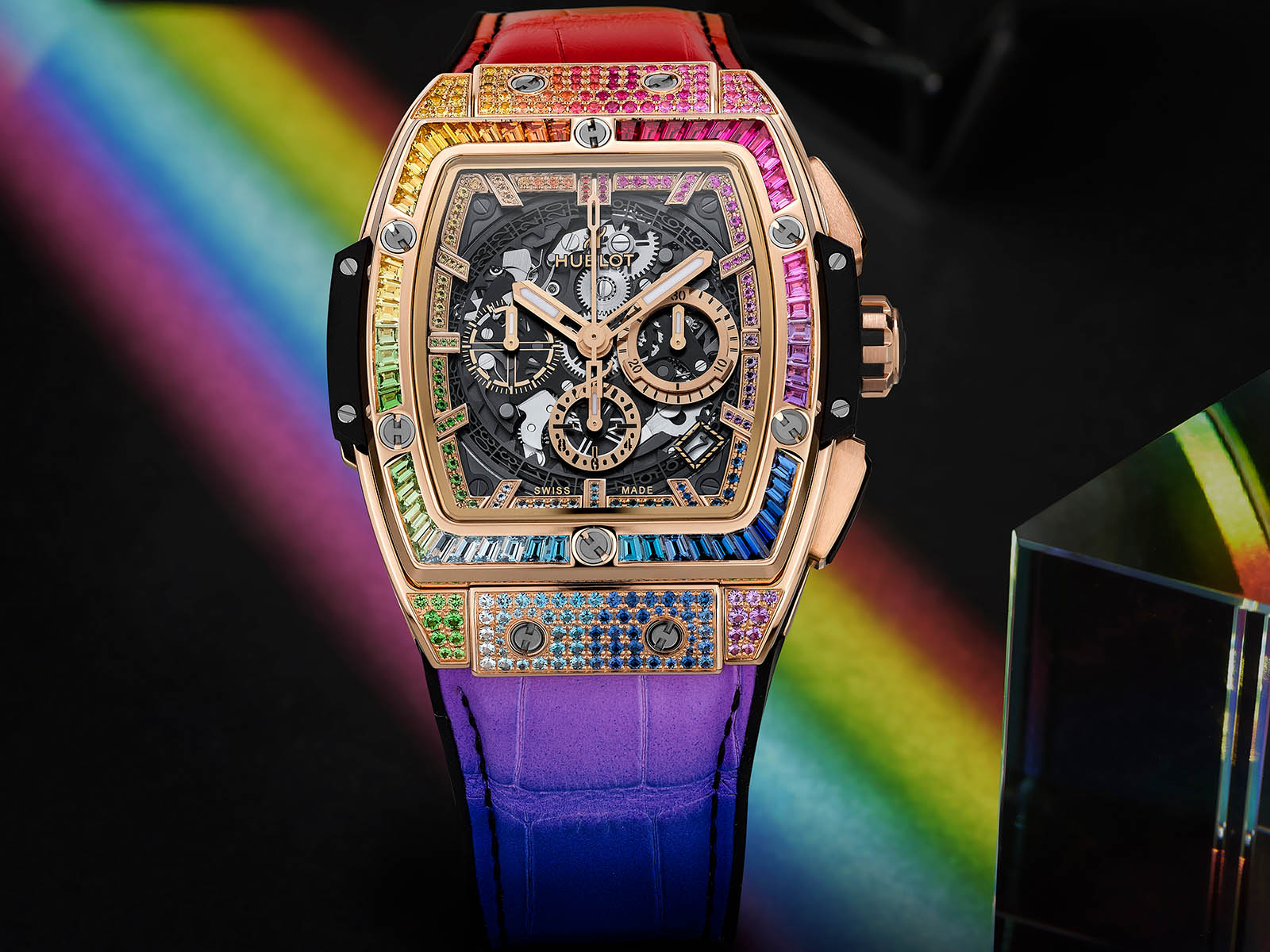 LVMH Watch Week: Hublot Brings the Color and the Rainbow