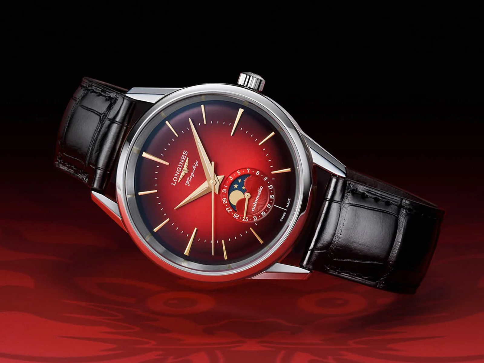 Longines Flagship Heritage Moonphase Year of the Dragon