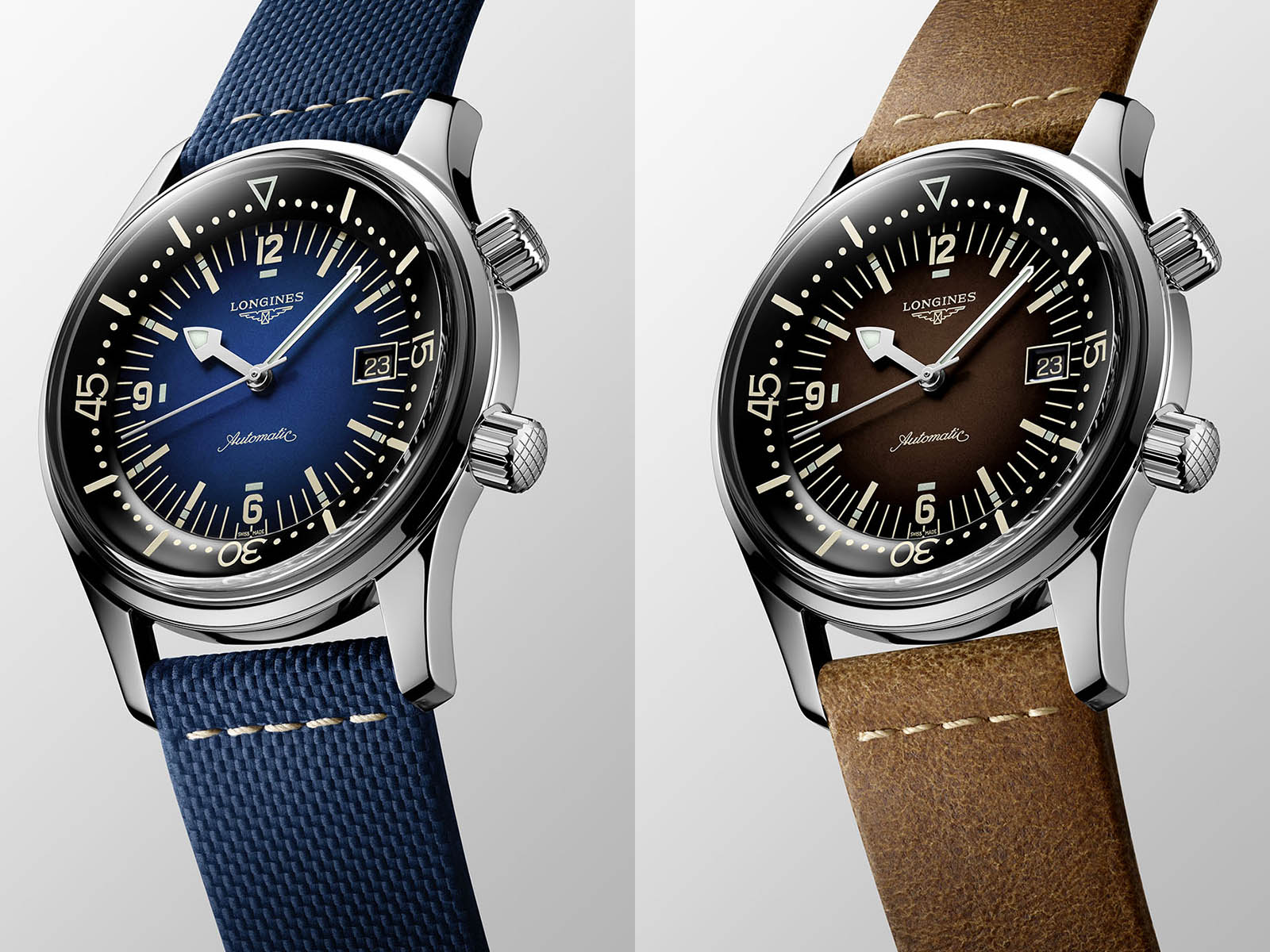 L3.774.4.90.2 L3.774.4.60.2 Legend Diver New Dial Colors Longines