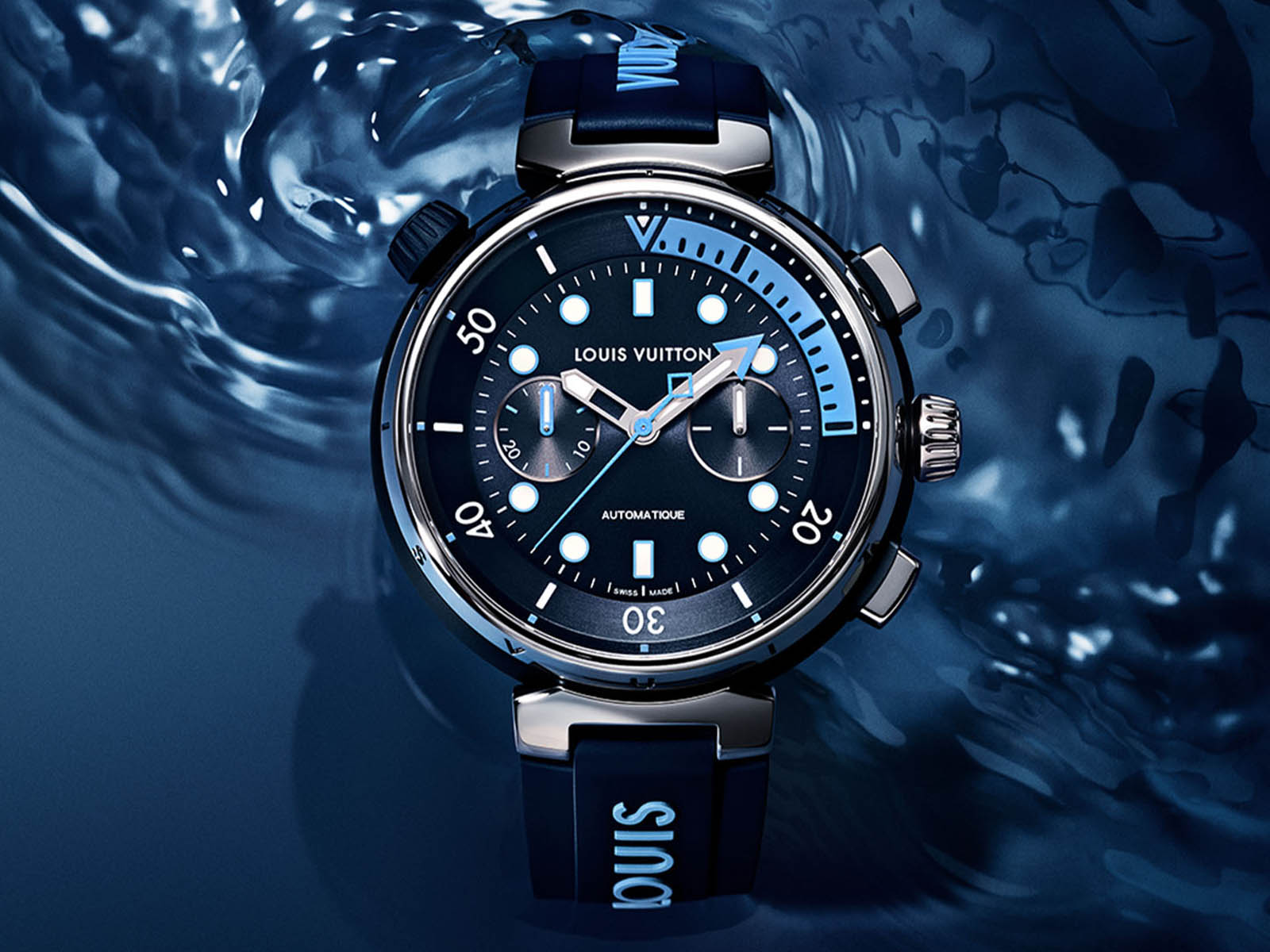 The Louis Vuitton Tambour Street Diver is a fresh alternative to