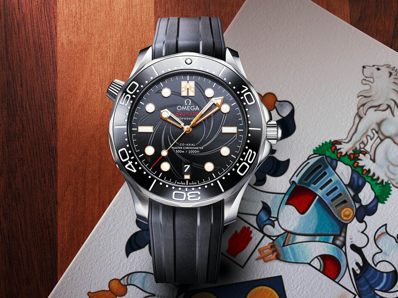 Omega Seamaster James Bond version two tags 海外 即決