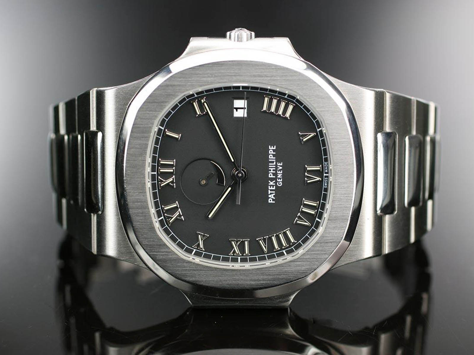 Matte black patek philippe hotsell
