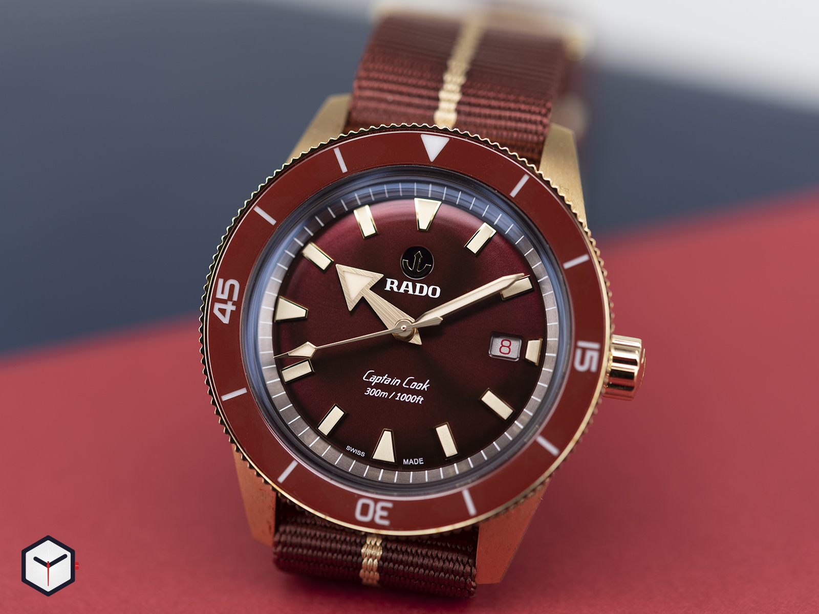 Bronze Burgundy Dial | Captain Cook | Rado | Review