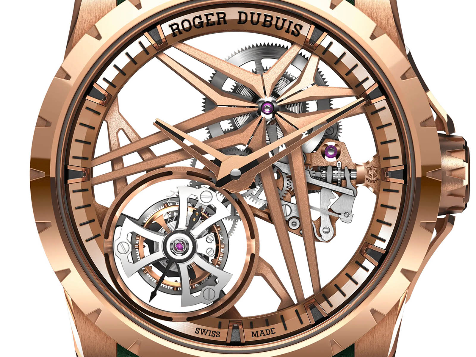 Roger dubuis excalibur gold deals