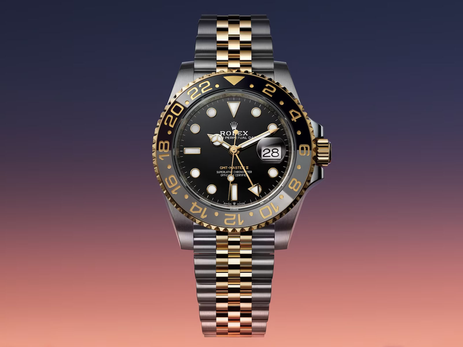 Rolex gmt master 2 tone store