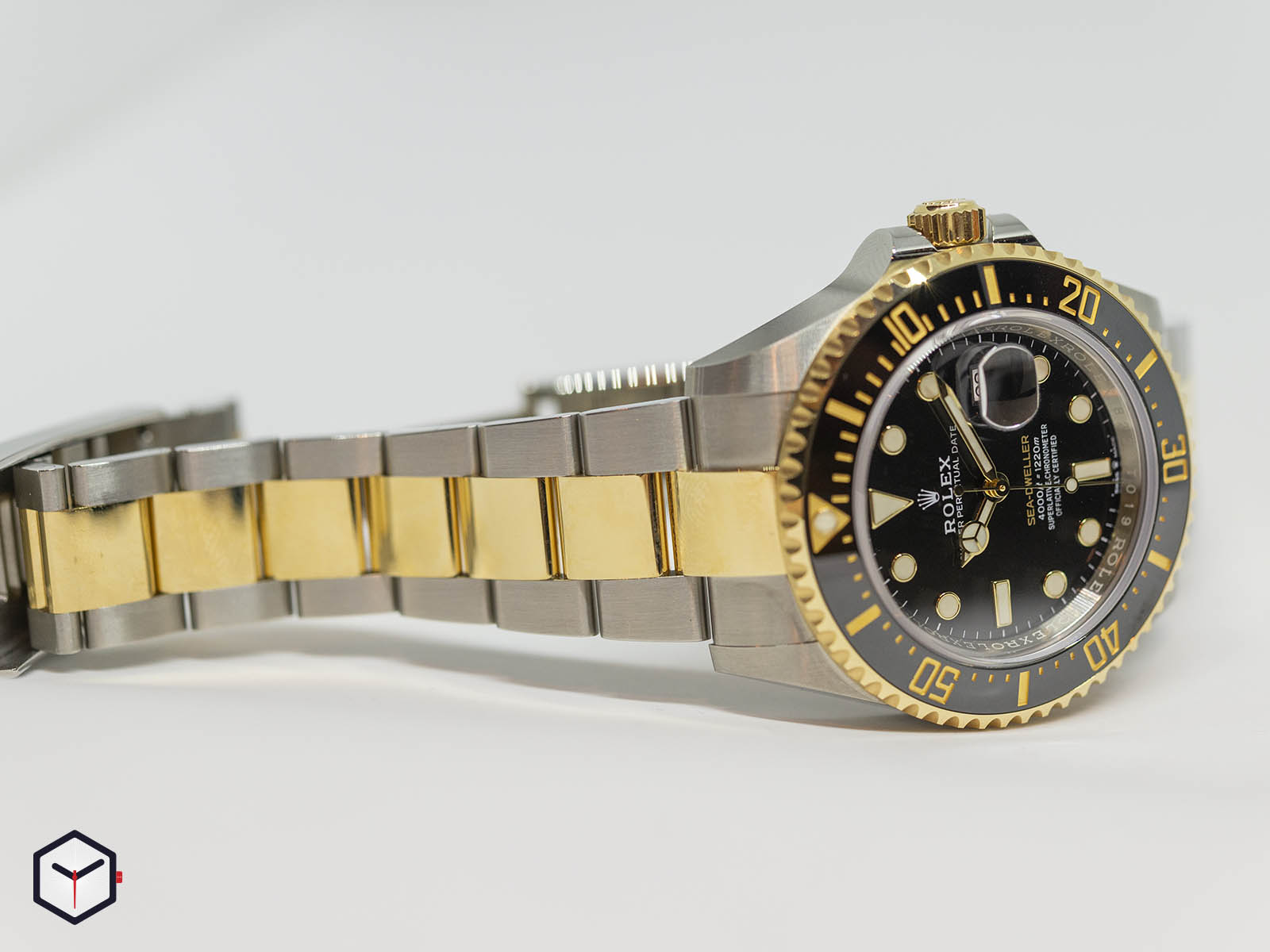 Rolex 2 tone sea dweller hotsell