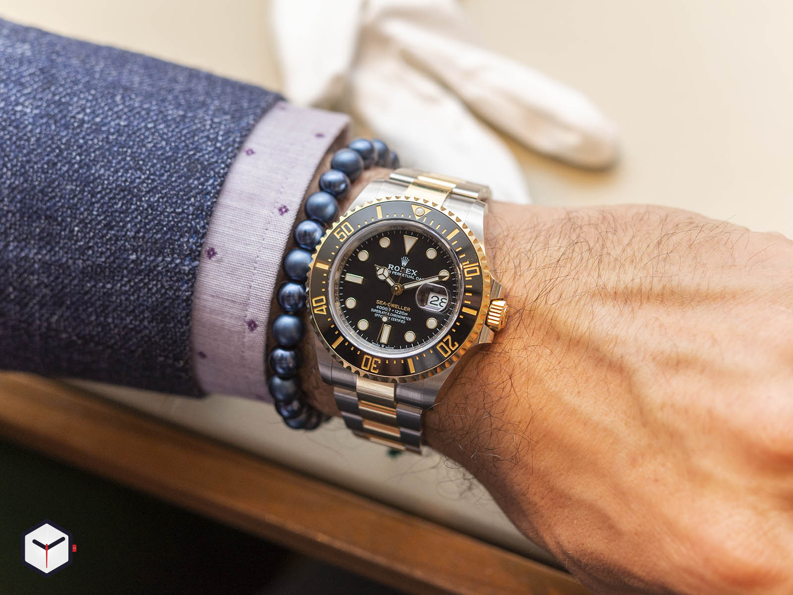 rolex sea dweller two tone 2019