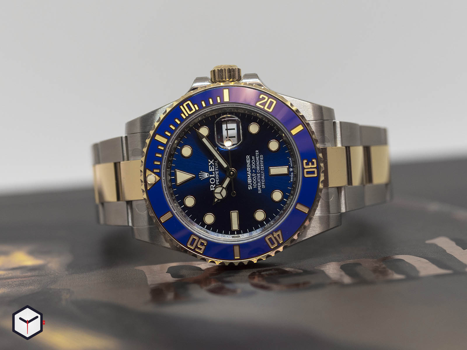 rolex submariner two tone