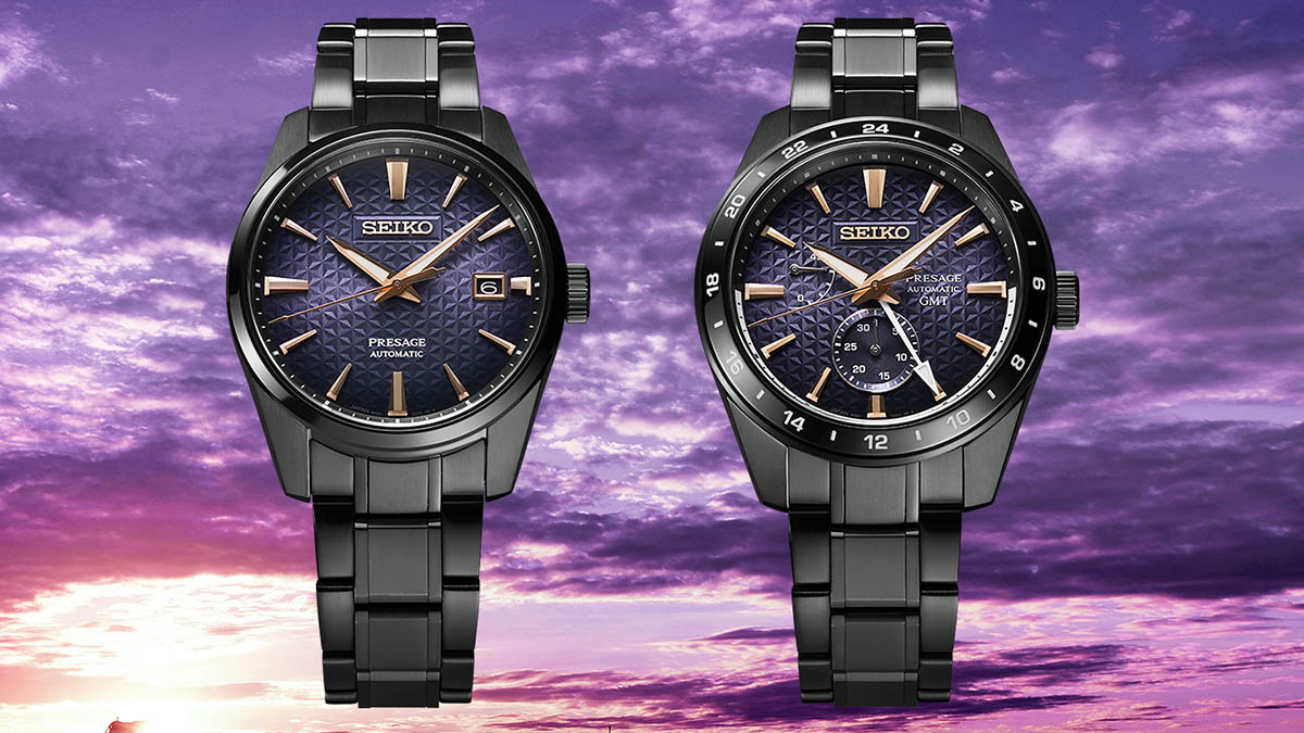 Seiko presage sharp edge black 2025