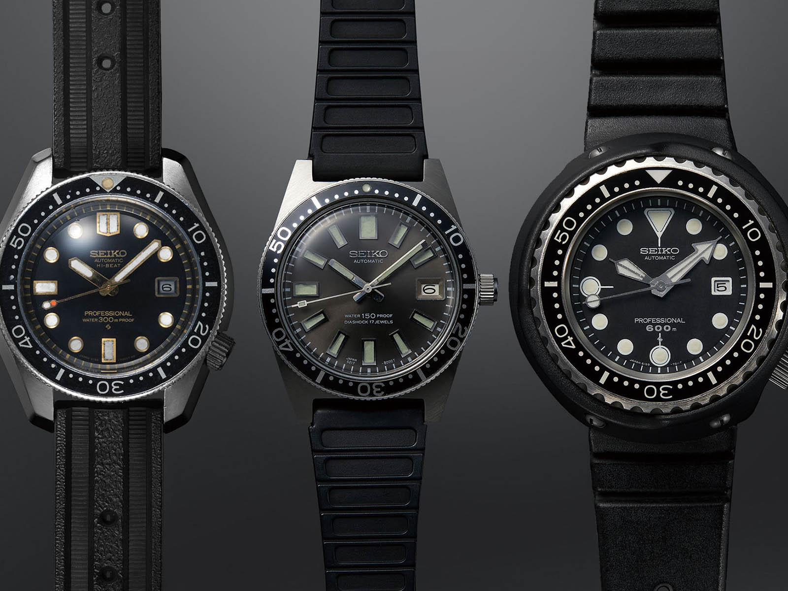 Vintage seiko dive watch deals