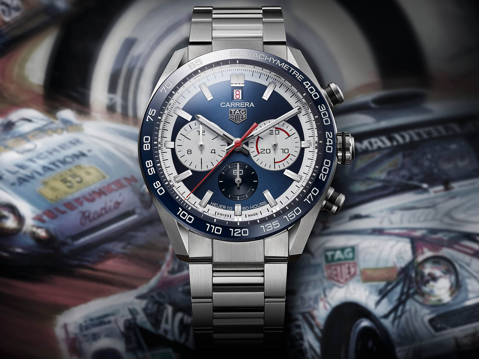 Reloj Tag Heuer Carrera 160 aniversario CBN2A1D.BA0643