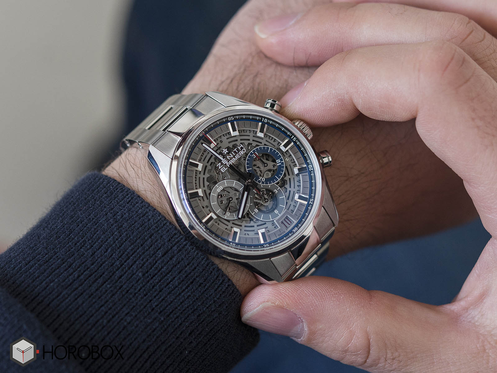 03.2081.400 Full Open El Primero Chronomaster Zenith Review Horobox