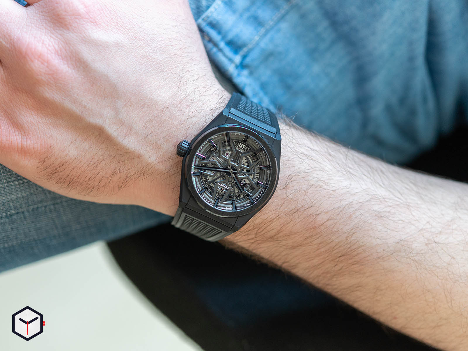 Zenith Defy Classic Black Ceramic Watch