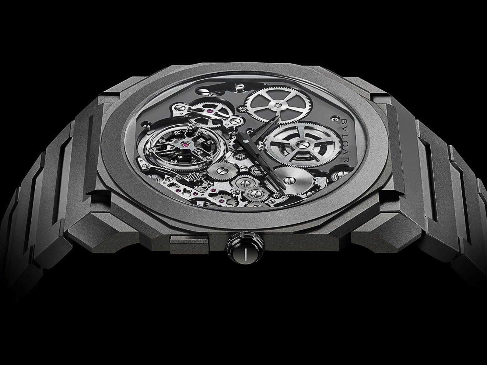 bulgari thinnest automatic watch