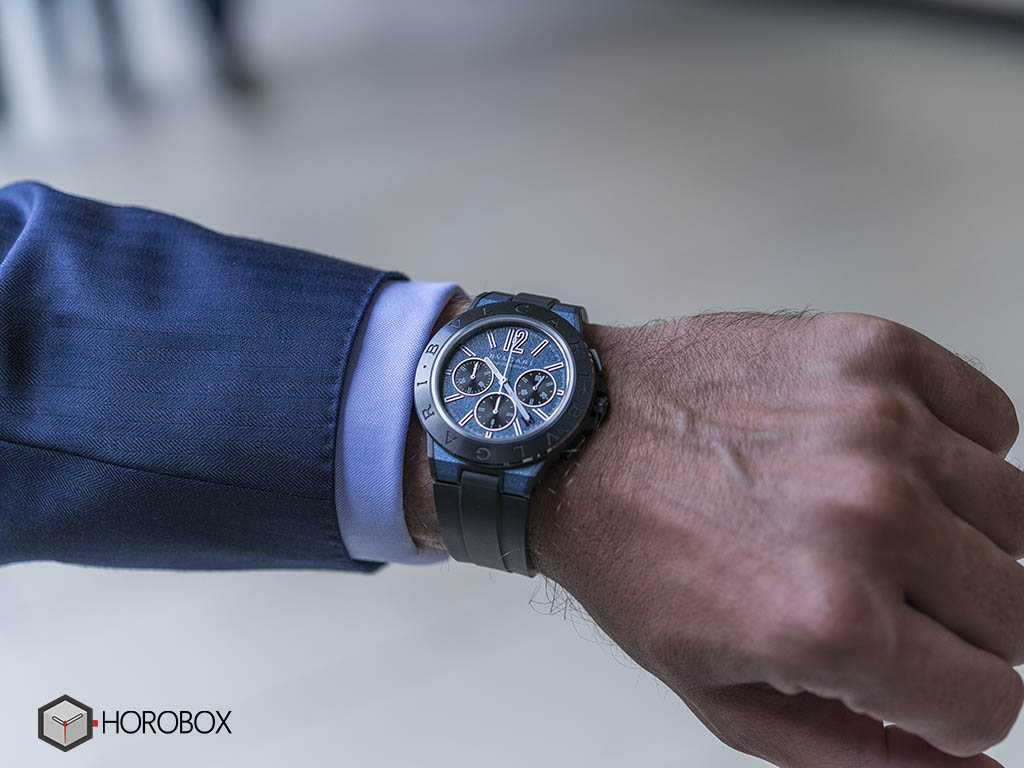 bulgari diagono magnesium chronograph