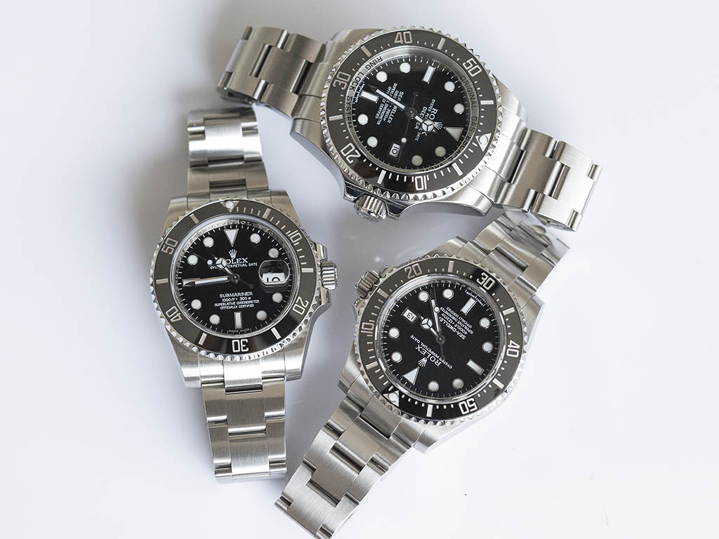 sea dweller vs submariner size