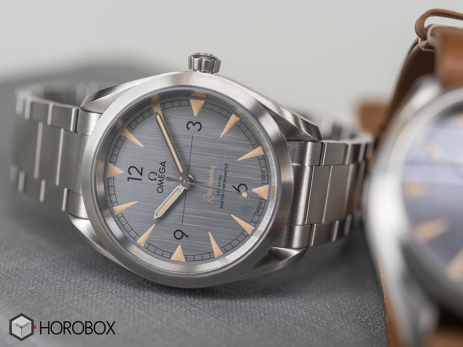 omega railmaster white dial