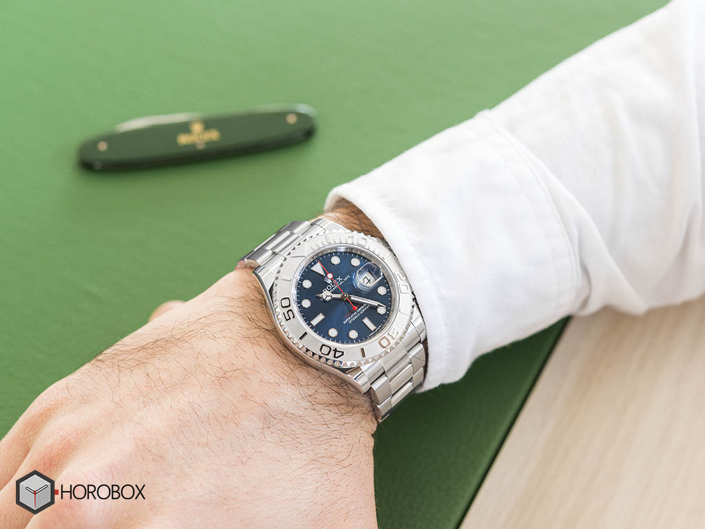 yacht master 40 blue dial