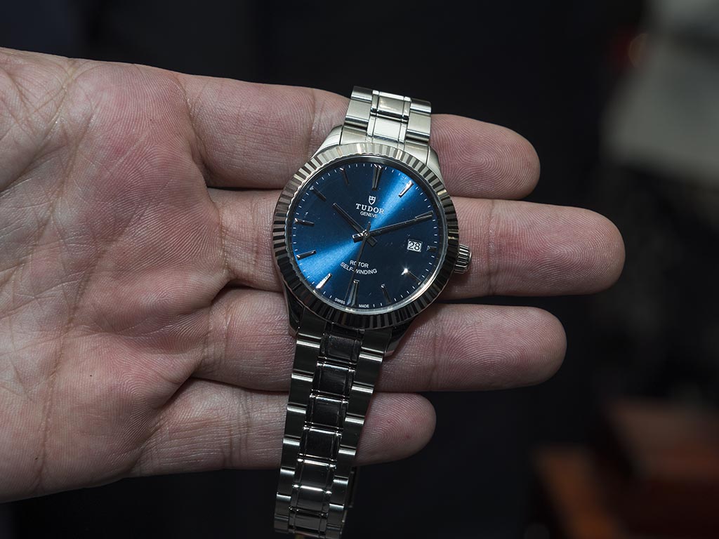 tudor style fluted bezel