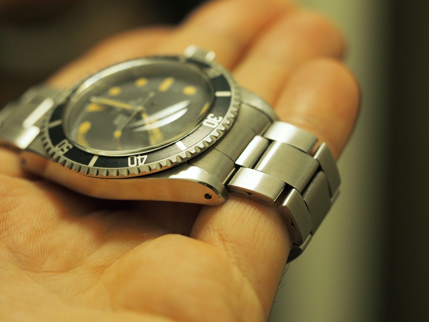 5513 Submariner Vintage Rolex nceleme Horobox