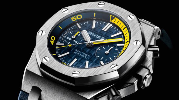Audemars piguet royal oak fond 2025 bleu