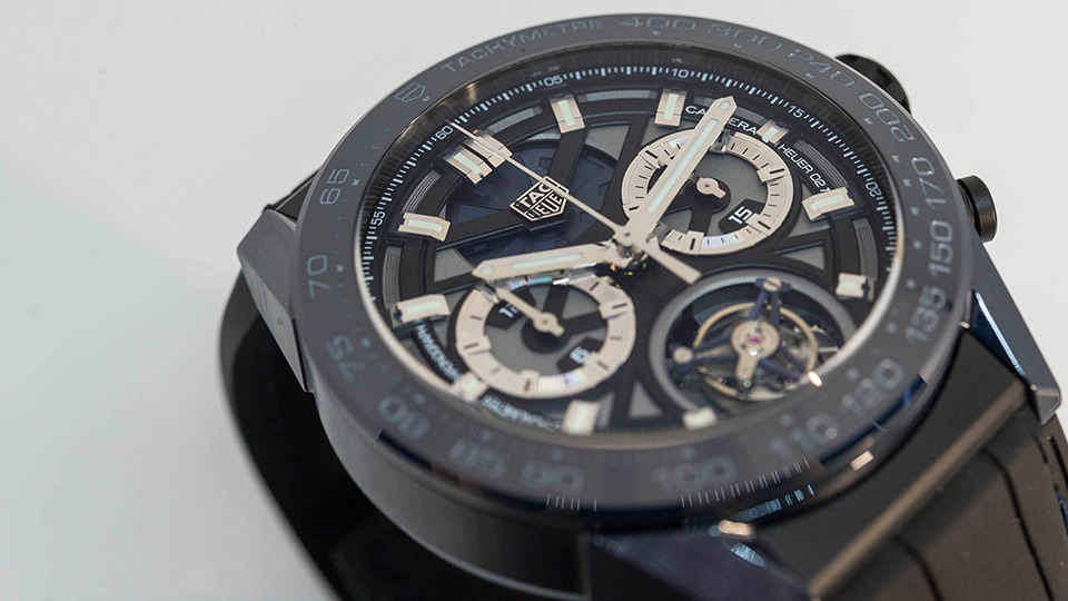 CAR5A93.FC6442 Chronograph Tourbillon Carrera TAG Heuer Tete de Vipere Certified Baselworld 2018 Review Horobox