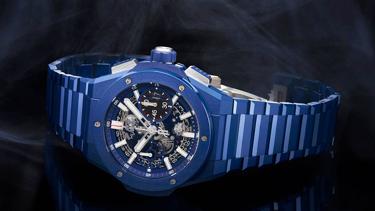 LVMH Watch Week 2021, HUBLOT Big Bang Tourbillon Automatic Orange Sapphire