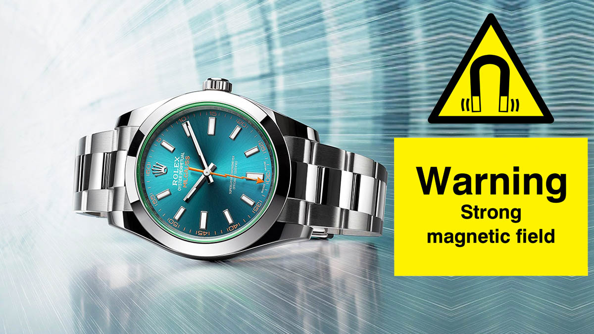Magnetic Field How Affects How Destroy Demagnetizer Rolex