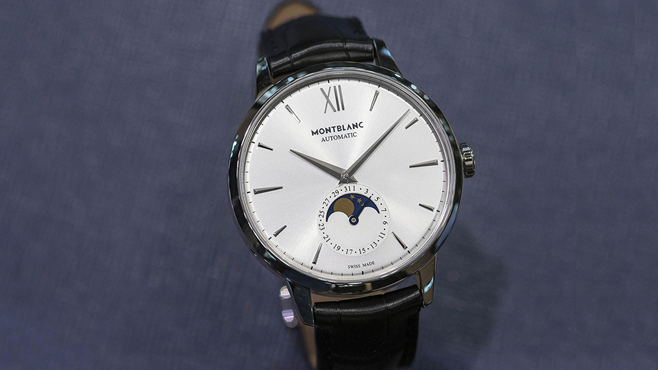 Meisterstuck Heritage Montblanc Moonphase Stainless Steel Horobox