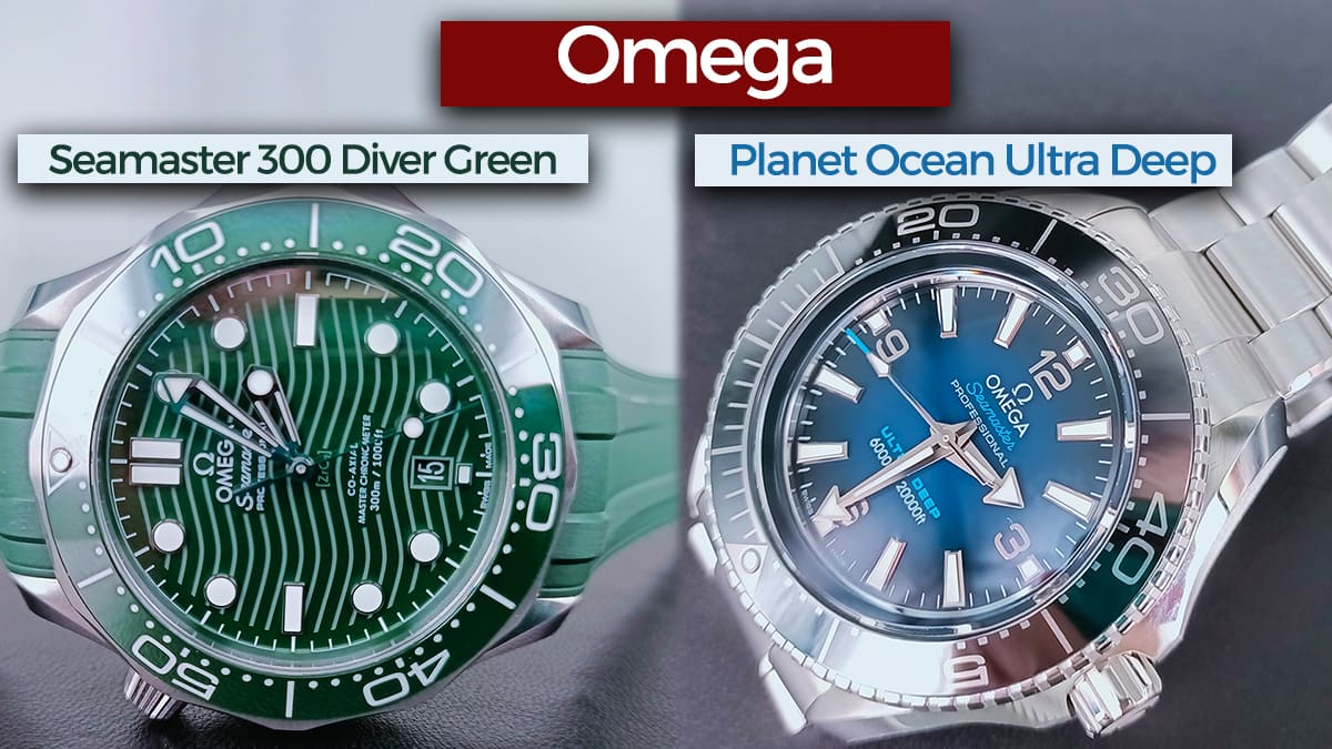 Green Omega Seamaster Diver 300m Professional Video Review