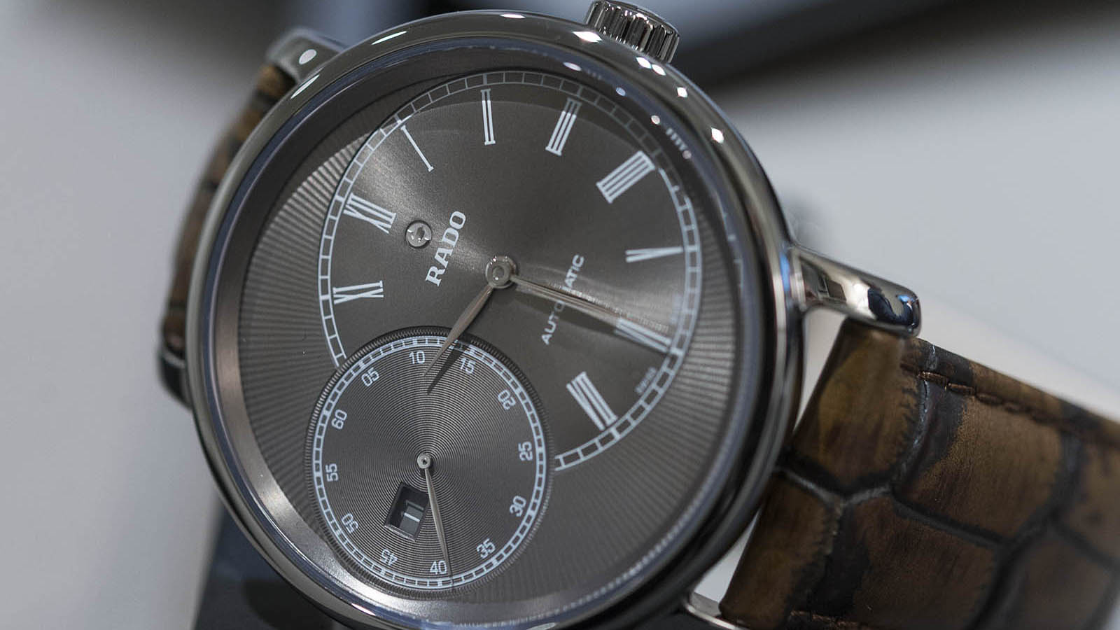 Ref. 657.0129.3.431 Rado DiaMaster Grande Seconde Horobox