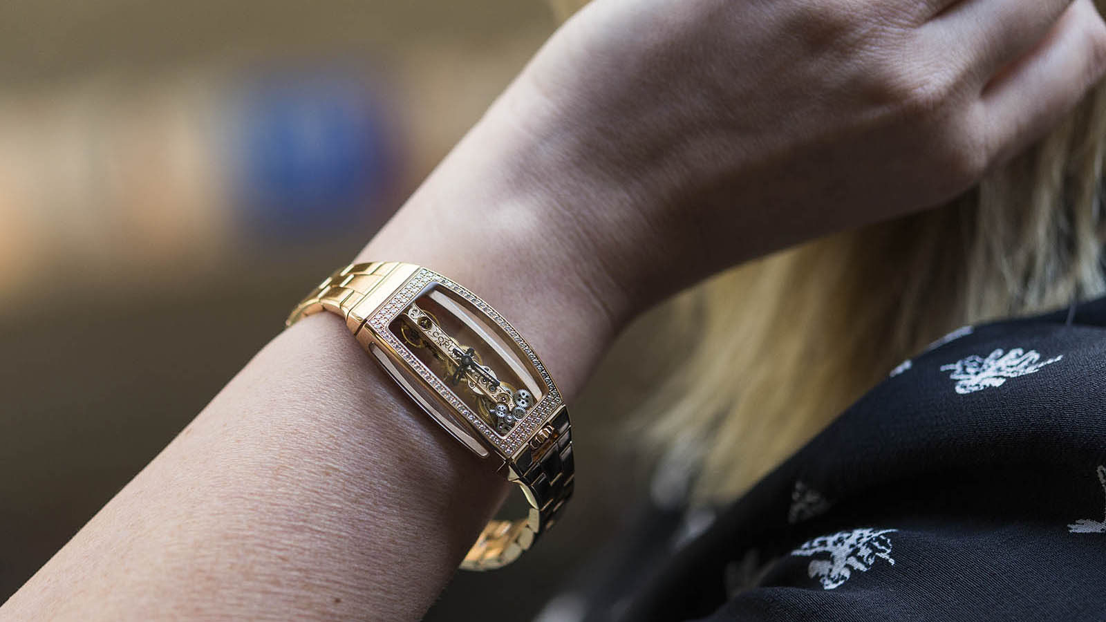 Corum Miss Golden Bridge Ladies Skeleton