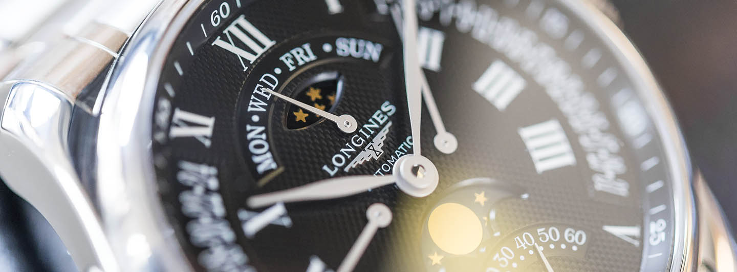 Longines master collection retrograde moonphase sale