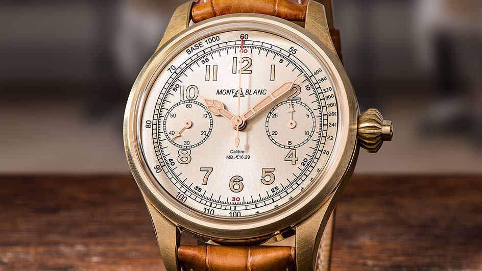 Montblanc 1858 chronograph bronze shop