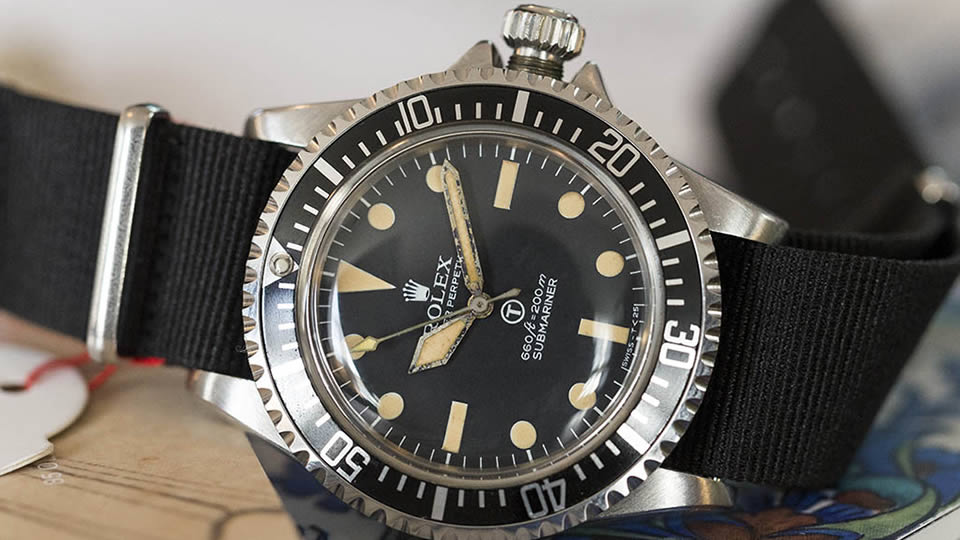 rolex military submariner