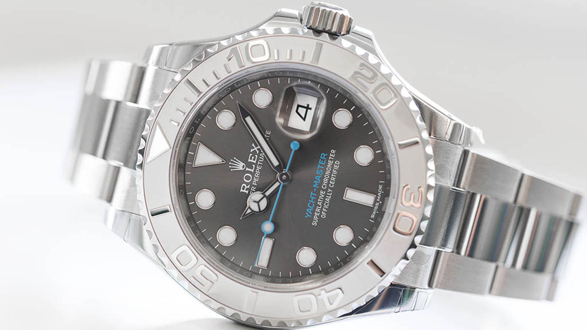 rolex yacht master steel