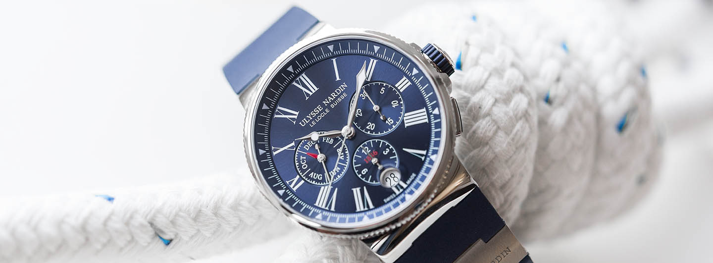 Ulysse nardin marine chronograph annual calendar hotsell