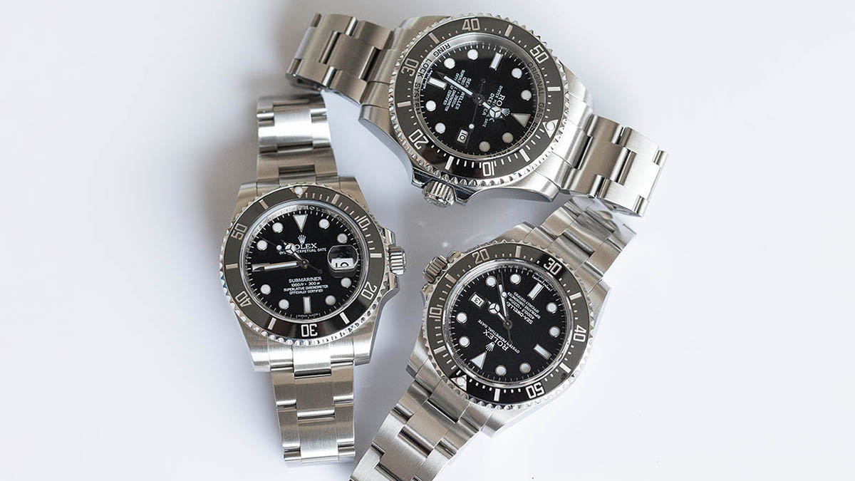 submariner sea dweller difference