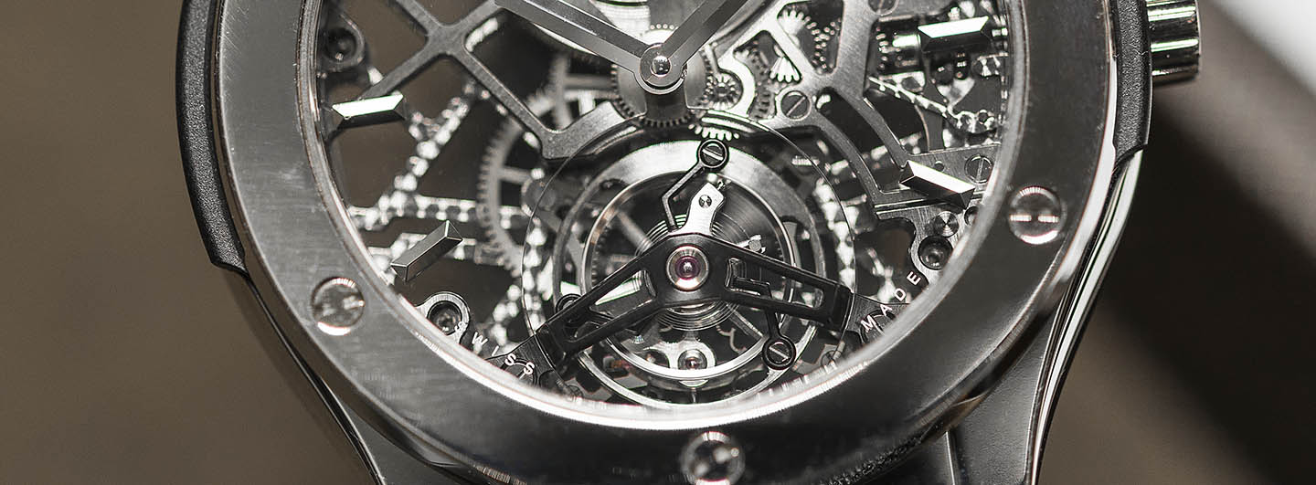 Hublot skeleton tourbillon hotsell