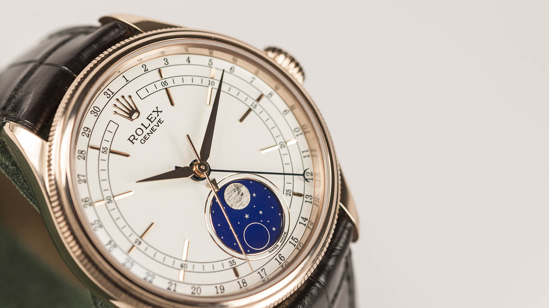 rolex cellini moonphase for sale