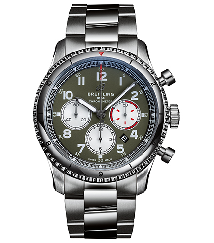 Risultati immagini per breitling aviator 8 b01 chronograph 43 curtiss warhawk