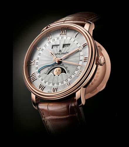 Blancpain / Villeret Moon Phase Demi-Savonnette