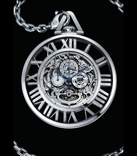 cartier grand complication pocket watch